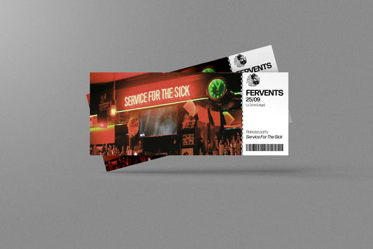 Fervents - Ticket La zone - Liège - 24 september 2026